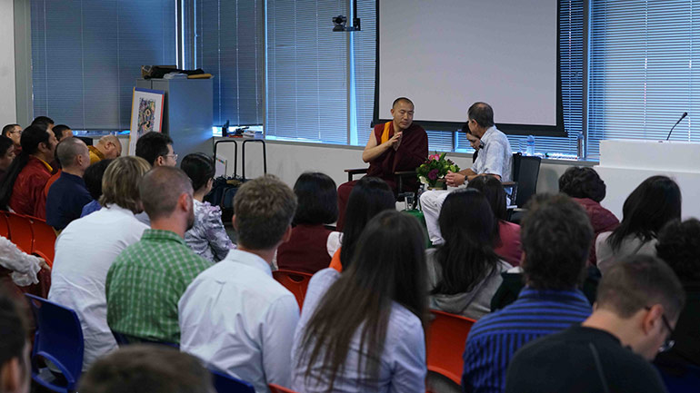 Khenpo Tsultrim Lodro & David Presti- - The Scientist & the Monk- - Talks at Google